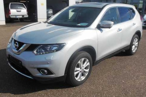 Left hand drive NISSAN X TRAIL Acenta 1.6 dCi CVT Navi Glasdach